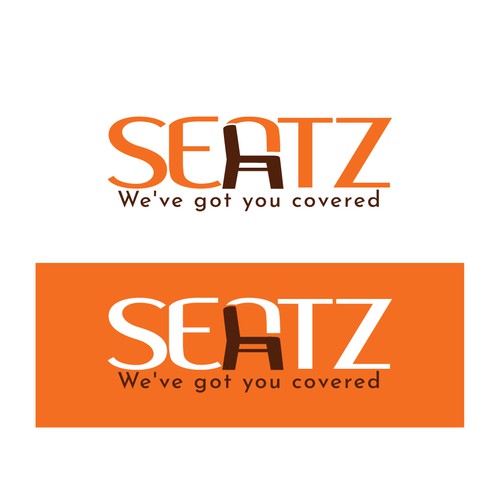 strong logo for repair and installation of commercial seating Design by kukai