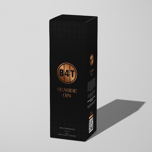 Premium Spirits Brand - Bottle Packaging Design Design by Usman .