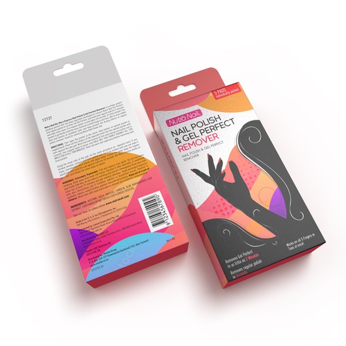 Nutra Nail Gel Remover Design by sougatacreative