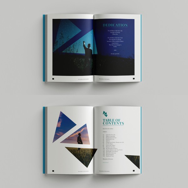 Book interior design