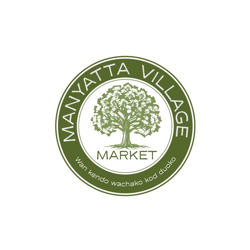 Manyatta Village Market logo design Design by JamPasir