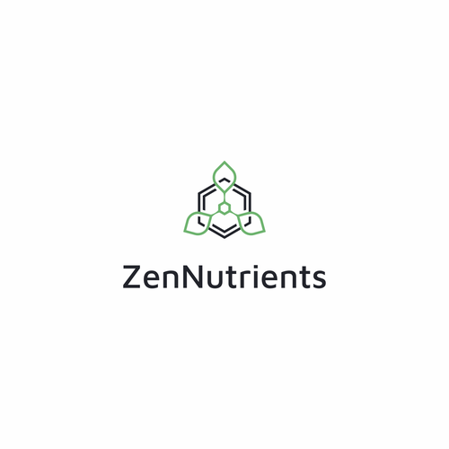 When science and nature collide.....need a modern zen nutrients supplement brand logo. Design by iRENGPOLOS