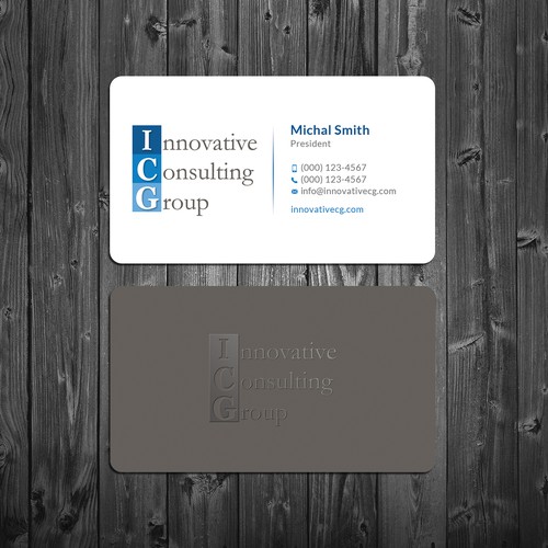 Design di ICG Business Cards di Roni_