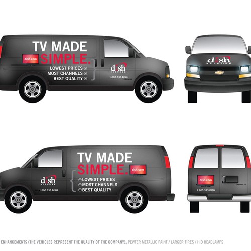 V&S 002 ~ REDESIGN THE DISH NETWORK INSTALLATION FLEET Design by brix2