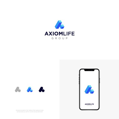 AxiomLifeGroup (Insurance and financial products)-simple, sophisticated and approachable Design by Anut Bigger