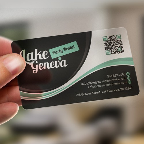 Party Rental Business Card Réalisé par Tcmenk