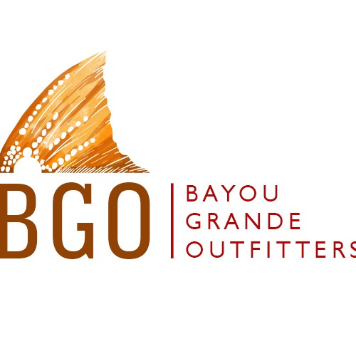 Create a new performance fishing gear brand logo for bgo bayou grande, Logo  design contest