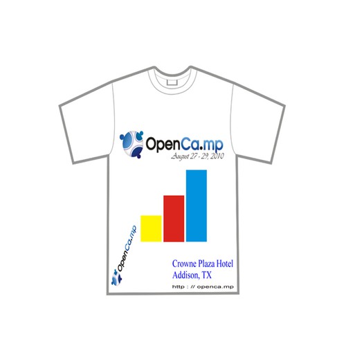 1,000 OpenCamp Blog-stars Will Wear YOUR T-Shirt Design! Design por barok