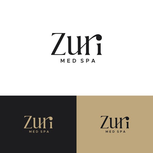 Zuri Med Spa Logo Diseño de Herii1