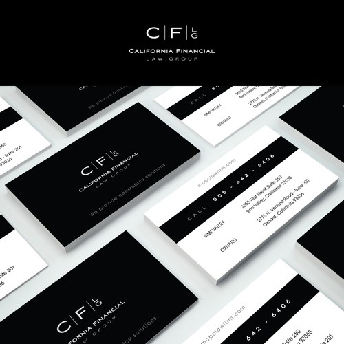 Modern Law Firm Logo - Elegant, Simple, Modern - Preference Text Based or Text Heavy Design by JBN