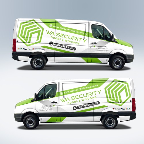 Design using our logo on vehicles to stand out to the public Design by DuhaCreative