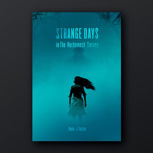 Spooky, Yet Beautiful Swamp Theme for Horror Novel Design by dots.and.spots