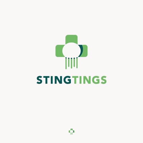 Logo for Jellyfish Sting First Aid Product Design by Owlman Creatives