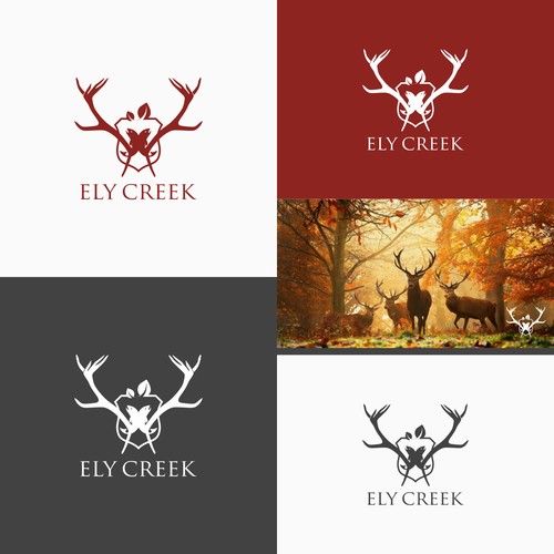 Hunting lodge Logo Design por Benayas