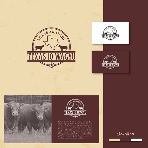 cutom wagyu beef packaging Design by Direwolf Design