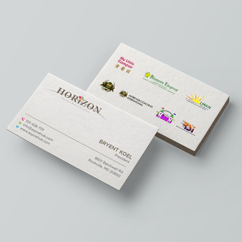 Impactful business card design for an educational platform Design by Taaiebah