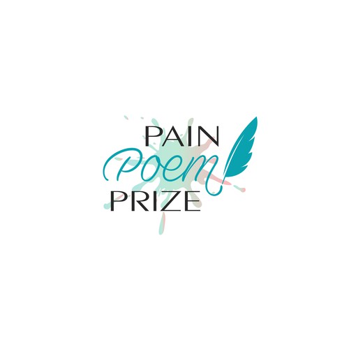 Design Pain Poem Prize - Playful Logo di cvektor™