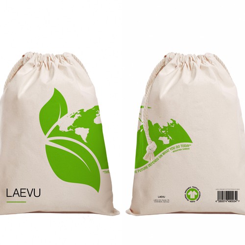 Create a unique packaging for our eco friendly set of shopping bags Product packaging contest 99designs