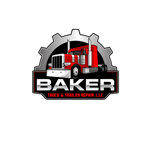 Design a tough and rugged logo for Baker Truck & Trailer Repair | Logo ...