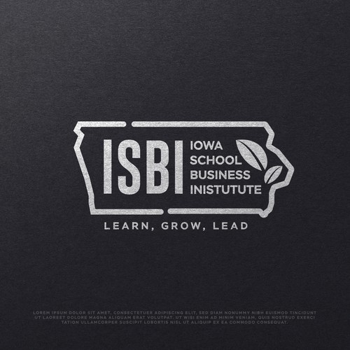 Iowa School Business Institute-ontwerp door geet ☑️