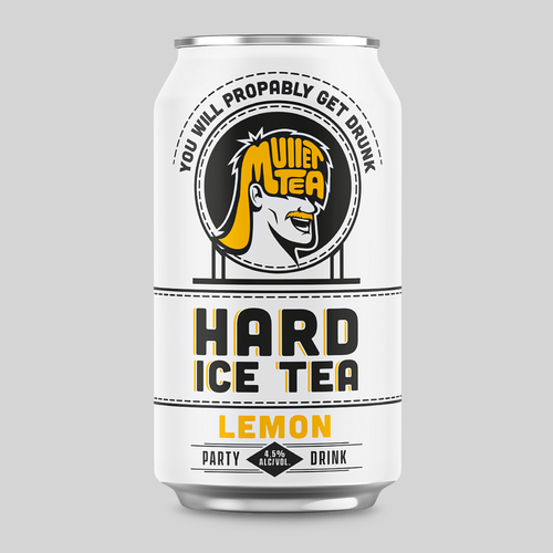 Hard Ice tea Can Design - Be Fun ! Design by DLab™