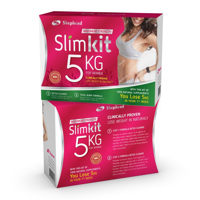 Packaging for Weight loss kit Product packaging contest