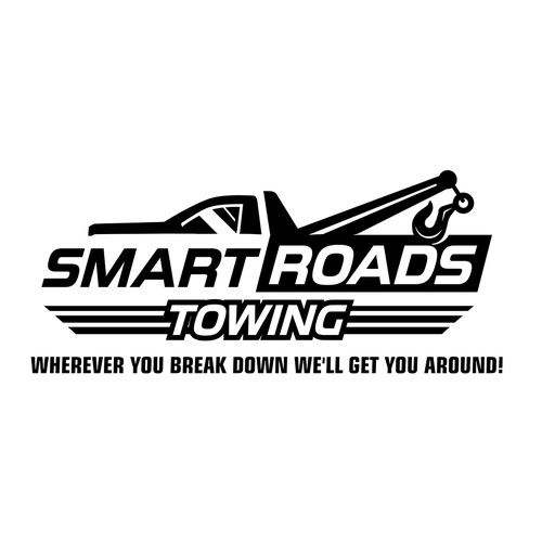 Best Towing Company Logo Design takes it all! Design by hasahatan