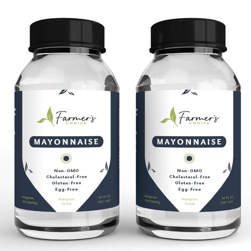 Mayonnaise Label Design by CUPEDIUM