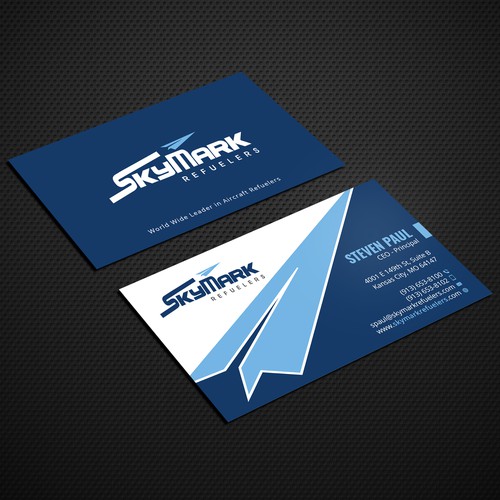 Need business card redesign for Aircraft Truck Fueling company Design by VIVID_Design.