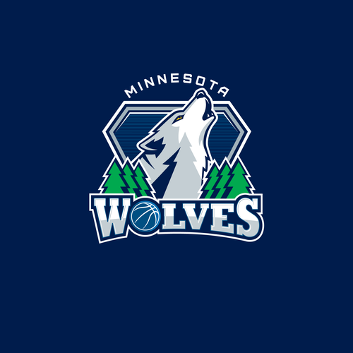 Community Contest: Design a new logo for the Minnesota Timberwolves! Design von MZ777