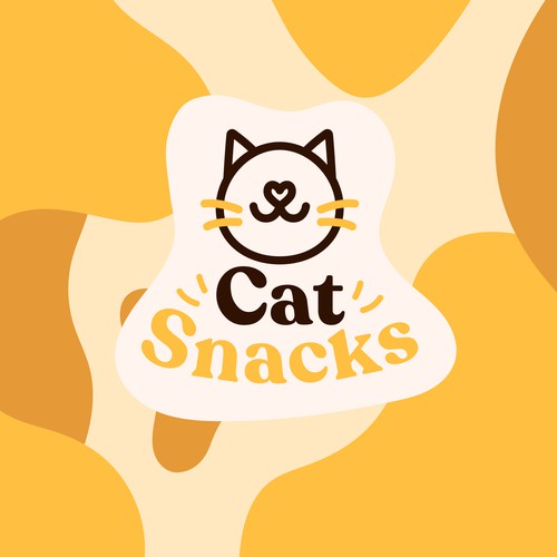 コンペ「Cat Snacks brand & logo」のデザイン by The Janatiさん 