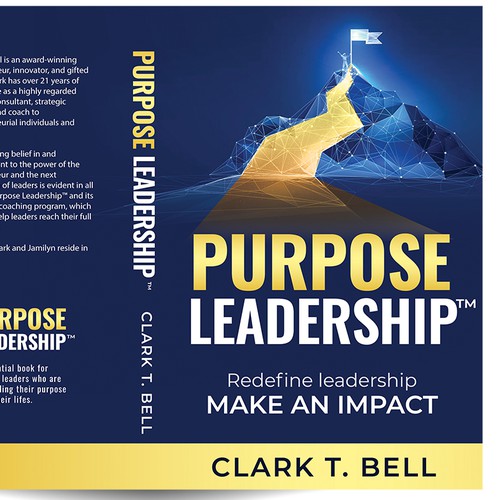 Purpose Leadership Book Cover Design by Hennah