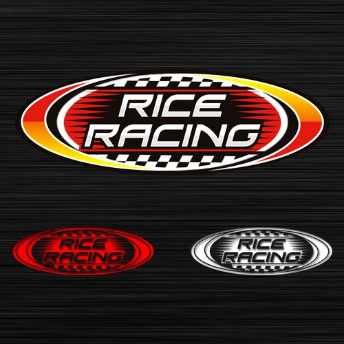 Logo For Rice Racing Réalisé par Magnum Opus Design