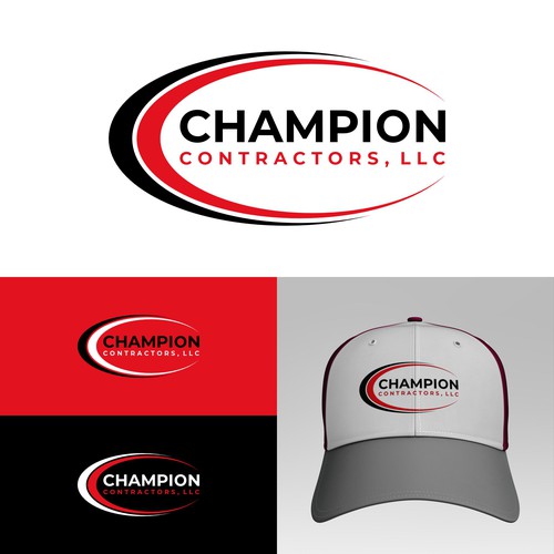 "Champion" winning Logo & brand identity pack