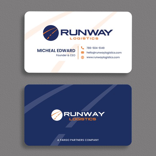 Design di Runway Logistics Business Card di moshiur008