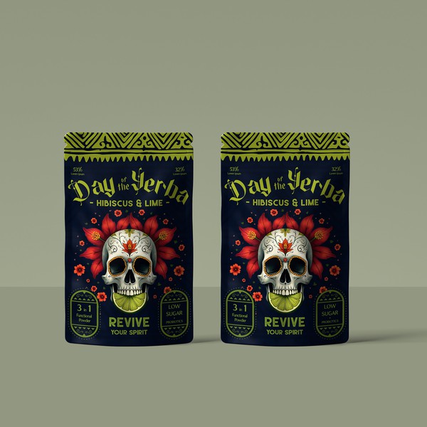 Day of the Yerba Tea Pouch