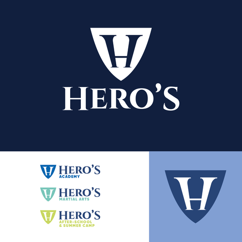 A logo based on the Hero's Journey Design by Romain®