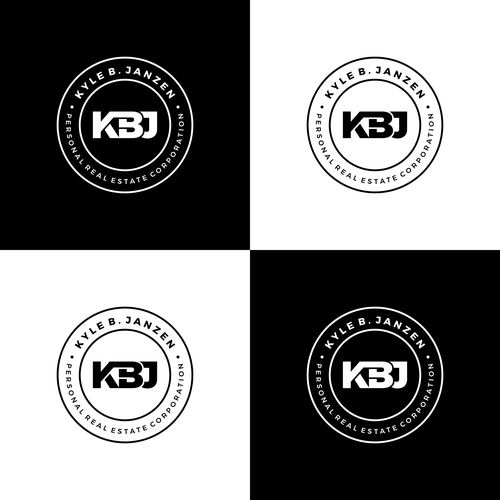 Bold 'KBJ' Logo for Real Estate Agent Design by LOVE❤