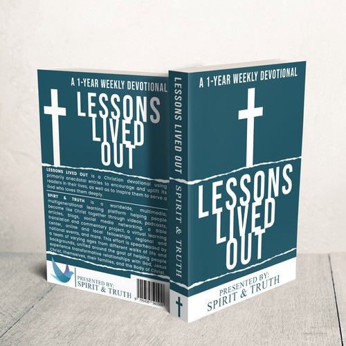 We need a captivating cover for our 1-year Devotional! Design by Zahari Studio