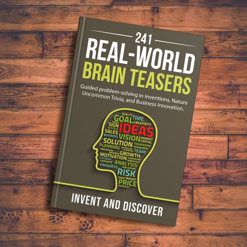 Book Cover - Creativity, Innovation, Inventions, Lateral thinking Design by Zahari Studio