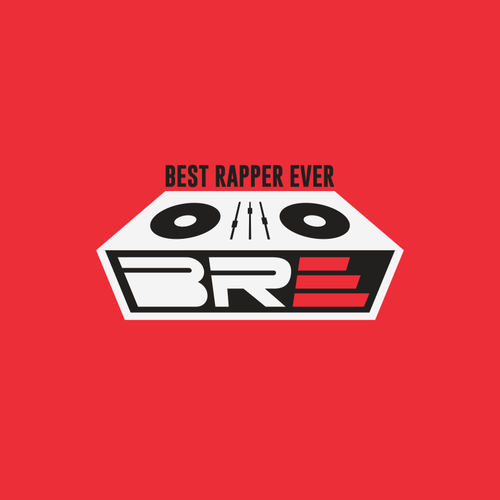 Dope logo for a media publication: Best Rapper Ever - Dissecting rap lyrics using analytics & data Diseño de Gabri.