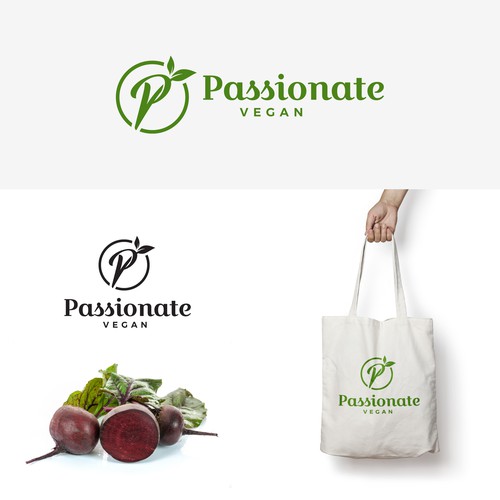 Diseño de I need a logo design for my brand "Passionate Vegan" de Anut Bigger