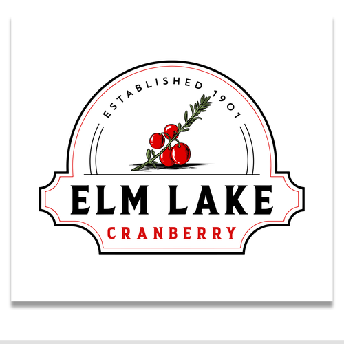 Farm logo to bring a fresh look to a 100+ year old family cranberry farm Design by M E L O