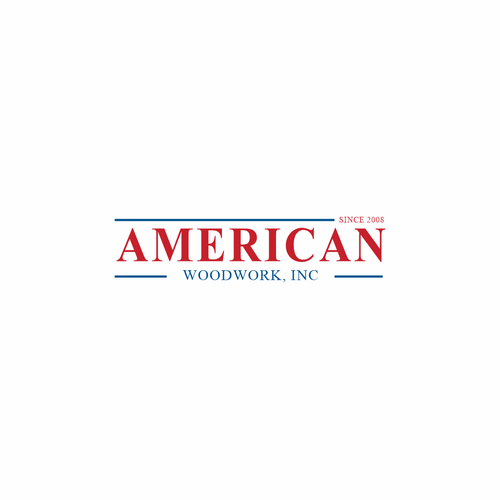 Design American Woodwork news a new logo di redRockJr