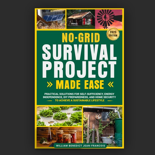 Off-Grid Living Book Title Design by Inwalker