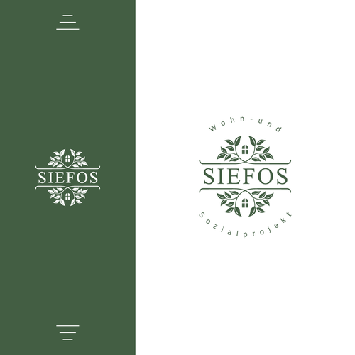 Logo and Design for Homeless Shelter SIEFOS Berlin Design by Lautan API