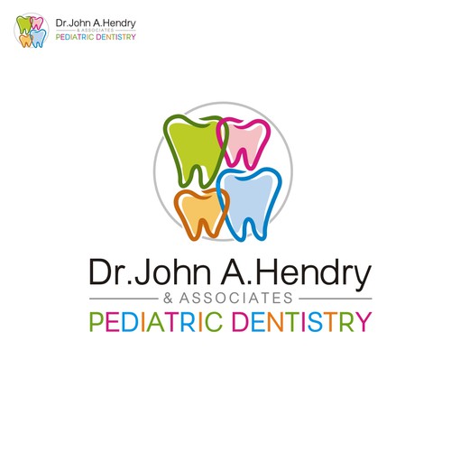 Create a colorful Pediatric Dental Logo Design by davidfern