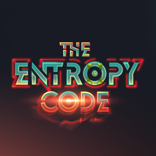 "What is the meaning of Life? Are we mere simulations?" Find Out! MOVIE TITLE CARD for "The Entropy Code" Design by MINTZ ®