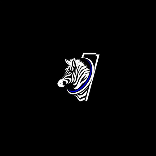 Edgy, Tough, Rugged, clothing Logo cleverly combining "Zebra" and "51" in a unique way. Design by Athar82