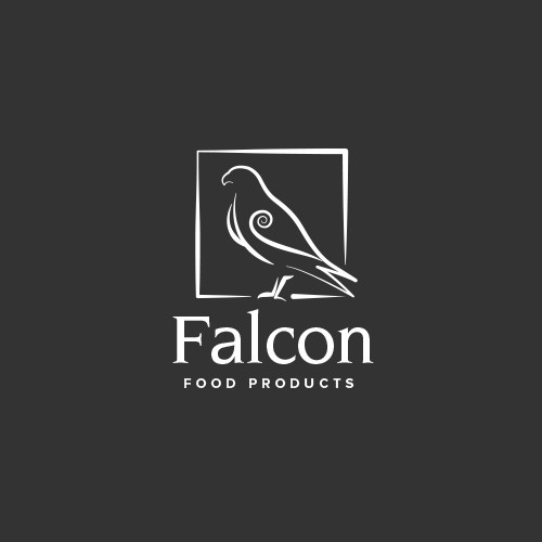 Falcon logo with the title 'Falcon Food Products : NewZealand'